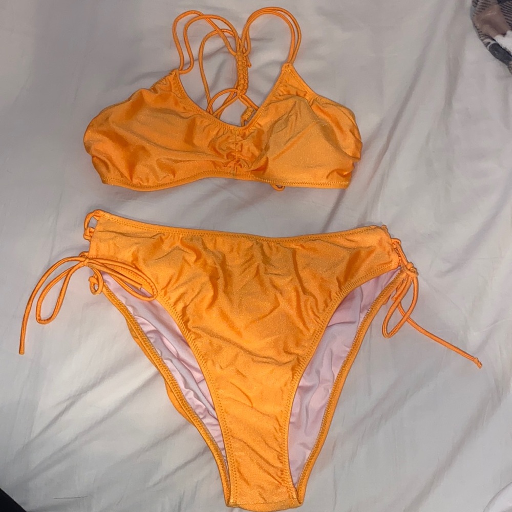cupshe high waisted bathing suit